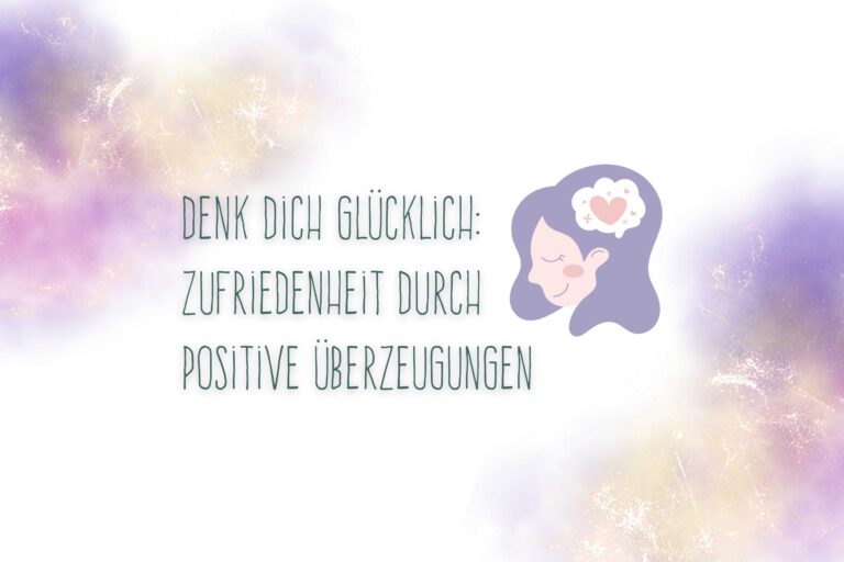 Denk dich glücklich