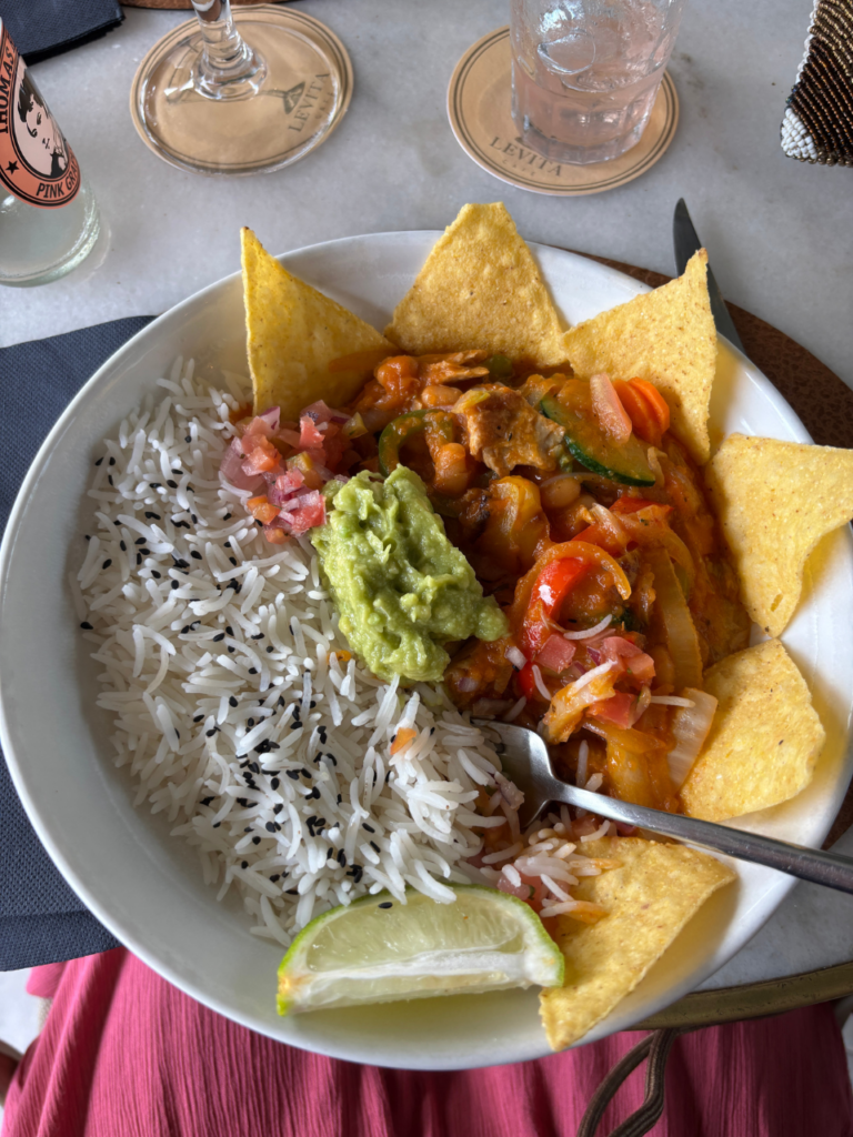 Mein Mittagessen - eine vegane Tex Mex Bowl