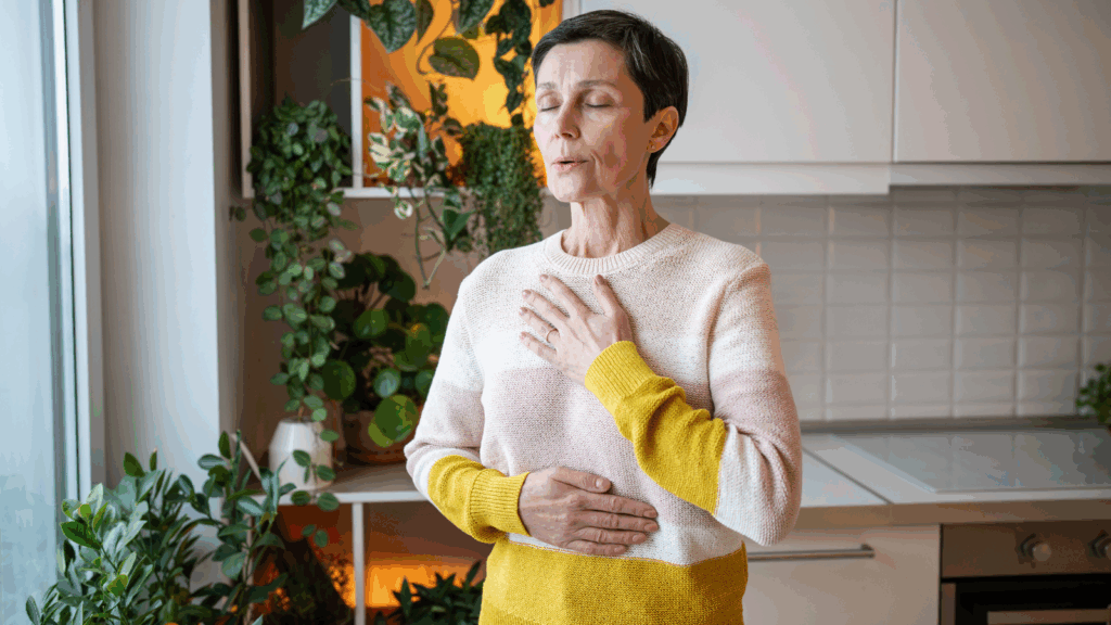 Overthinking auf Nervensystemebene beruhigen durch bewusste Wahrnehmung